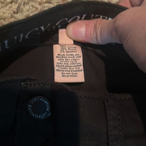 NWT juicy couture black pants - Picture 4 of 5